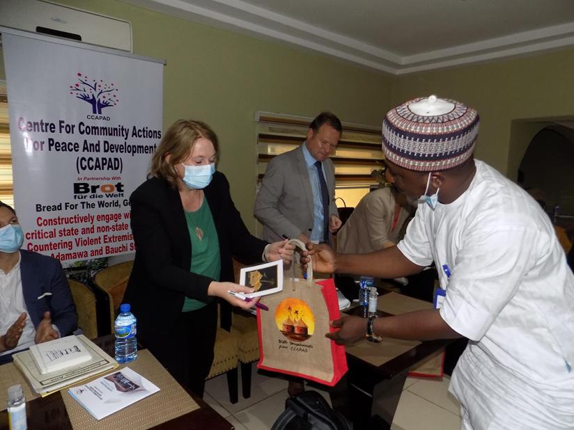 CCAPAD volunteers at community event